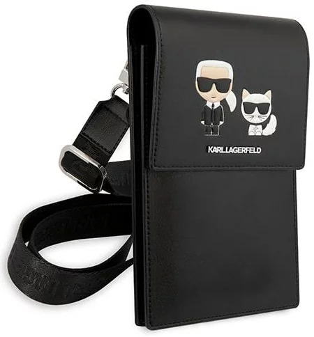 Men Shoulder&amp;Handbag black trendy Design Bag Karl Logo