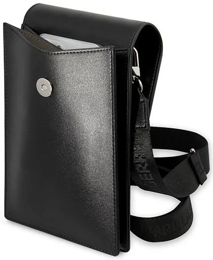 Men Shoulder&amp;Handbag black trendy Design Bag Karl Logo