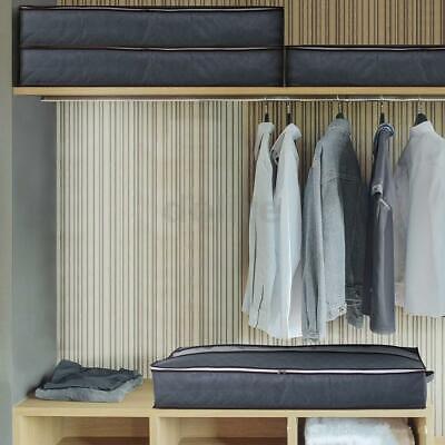 شنطة تخزين جامبو للملابس والبطاطين والوسائد والالعاب بجزء شفاف لاظهار المحتويات ويد