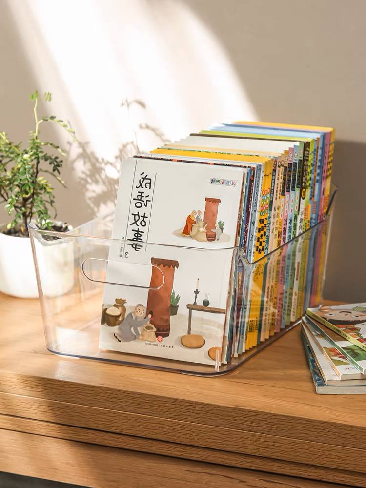 منظم اكليريك حامل لادوات المطبخ والحمام والميكب والاكسسورات بيد لسهولة الحمل