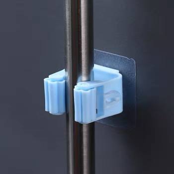 حامل مكانس فردي يثبت بلزق دبل فيس قوي