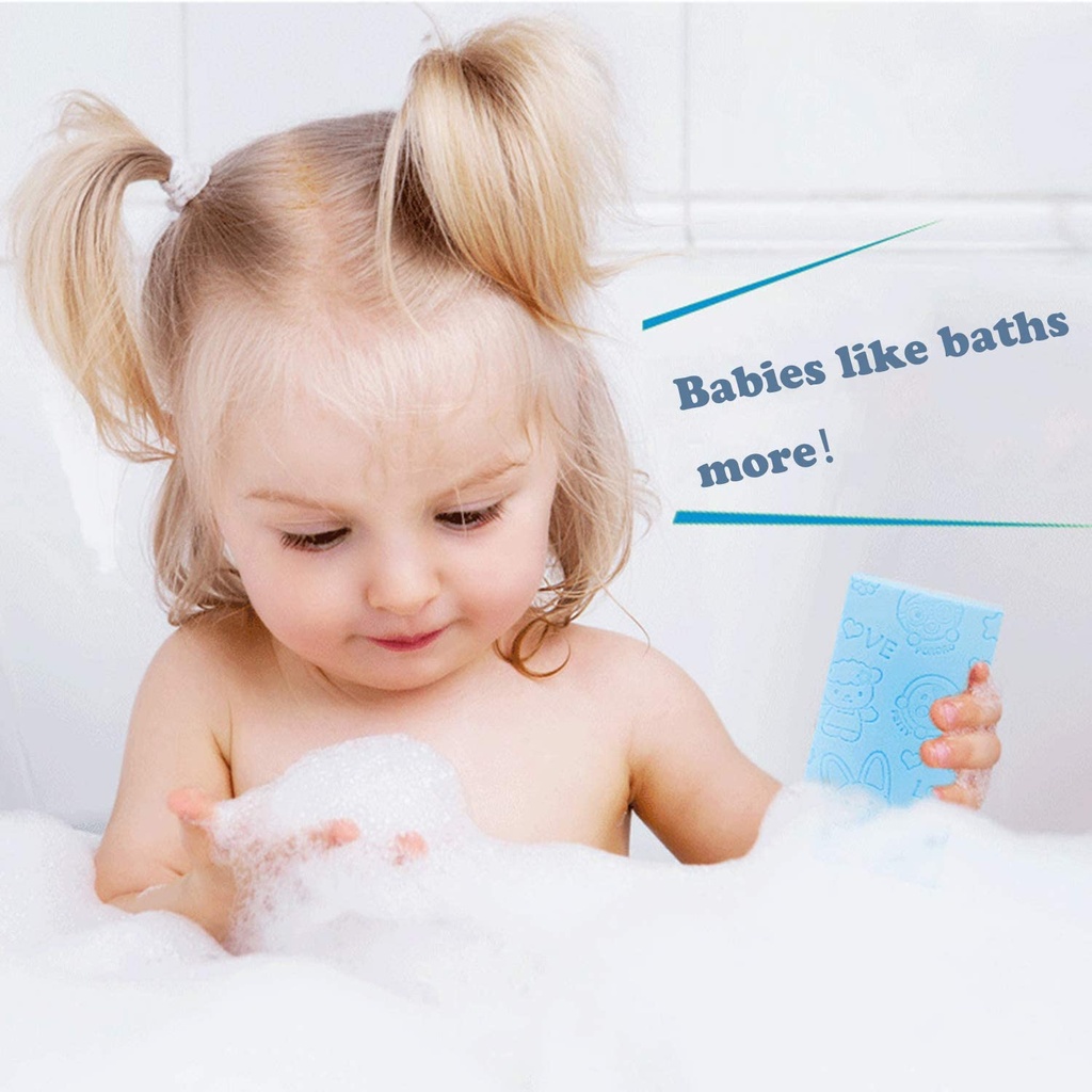 اسفنجة استحمام لتنظيف وتقشير الجسم وازالة الجلد الميت