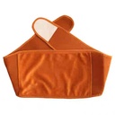 قربة مياه كهربائية لتدفئة البطن والظهر بحزام فرو ناعم عملية وسهلة الاستخدام