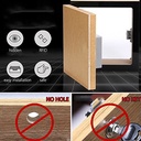 قفل ذكي للادراج والخزائن دون حفر بمستشعر للفتح والغلق اوتوماتيكي