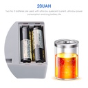 قفل ذكي للادراج والخزائن دون حفر بمستشعر للفتح والغلق اوتوماتيكي