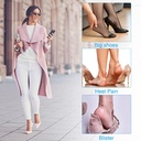 بطانة كعب الأحذية الكعب العالي والرياضية لمنع القرح بلزق دبل فيس قابله للقص قطعتين