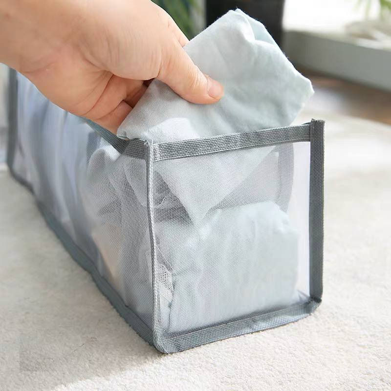 منظم ملابس 3 قطع لترتيب البناطيل والتيشرتات والقمصان داخل الادراج والدواليب