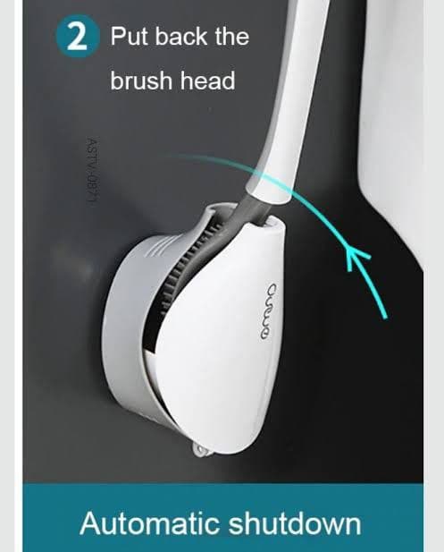 فرشة التواليت السيليكون المدمجة ذات الحافظة المعلقة