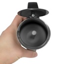 ماكينة صنع وتحضيراسبريسو ايطالي وقهوة 4 اكواب استانليس ستيل غير قابل للصدا