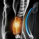 مسند دعم ظهر وقطنية وتصحيح وصع العمود الفقري ب 3 ارتفاعات مختلفة قابلة للتعديل