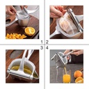 العصارة اليدوية العملية من الزهر الفاخر لعمل العصائر المنعشة