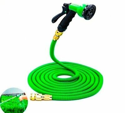 خرطوم ماء مرن قابل للتمدد حتى 12 متر لري الزرع والحدائق وغسيل السيارات والتنظيف داخل المنزل