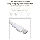 اباجورة و كشاف ليد مرن قابل للطي ب 3 درجات اضاءة مختلفة مع خاصية التحكم الصوتي في الغلق وتغير اللون