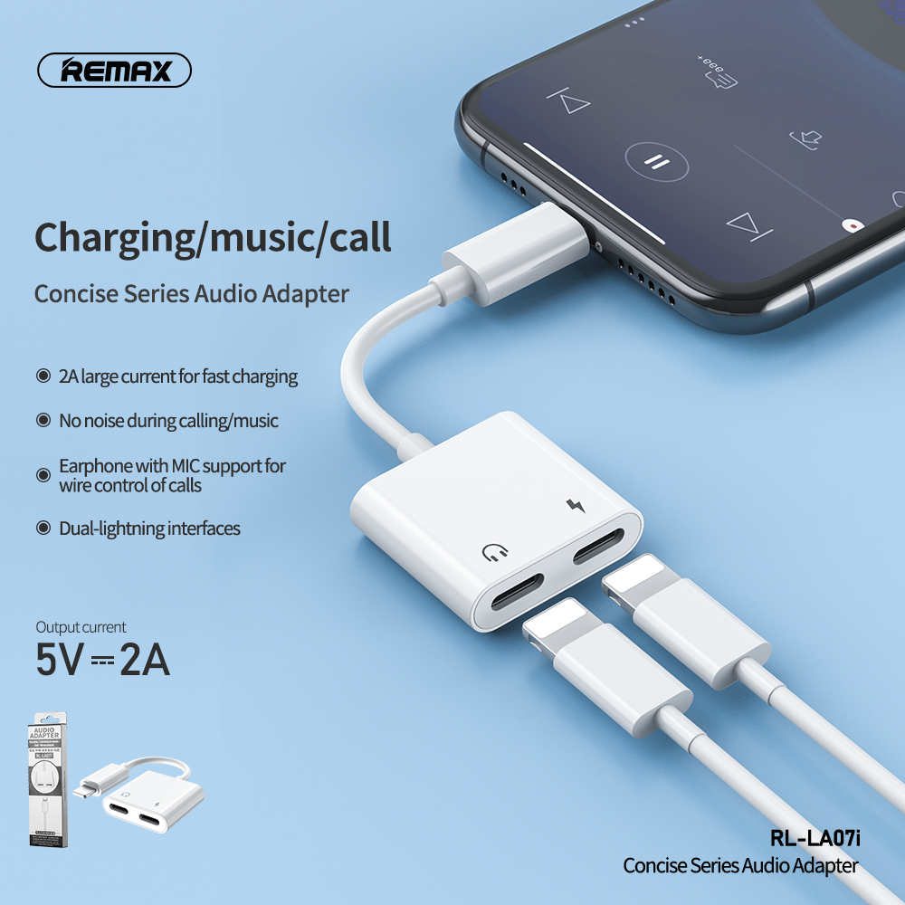 Audio Adapter Lightning to 2xLightning
