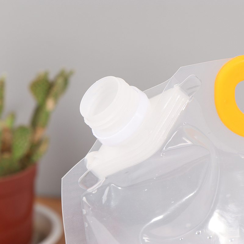 كيس حفظ وتخزين الأرز والحبوب والبقوليات 4 لتر بغطاء ويد قابل للطي والغسيل لإعادة الاستخدام