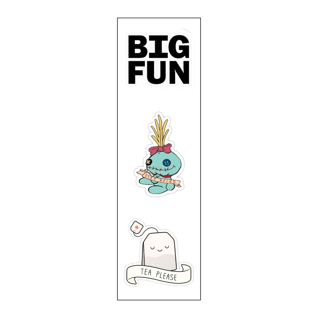 Stitch fans Vinyl Sticker Pack Reusable &amp; Waterproof