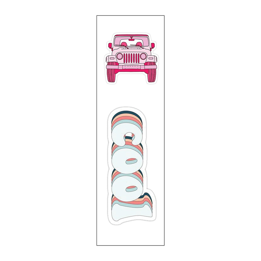 Cool Vinyl Sticker Pack Reusable &amp; Waterproof