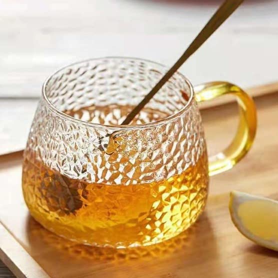 مج قلبظ زجاج دهبى