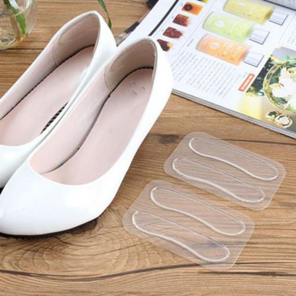 كعب سيليكون جل لأحذية الكعب العالي لمنع القرح وآلام الكعب بلزق دبل فيس قوي