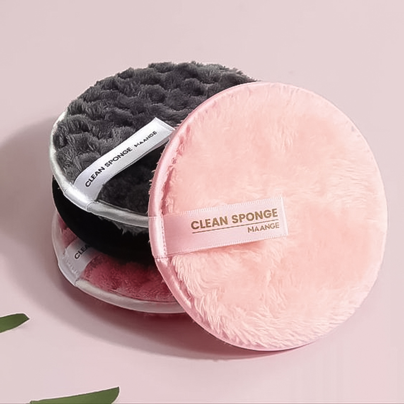 اسفنجة ازالة المكياج السحرية قابلة للغسيل لاعادة الاستخدام