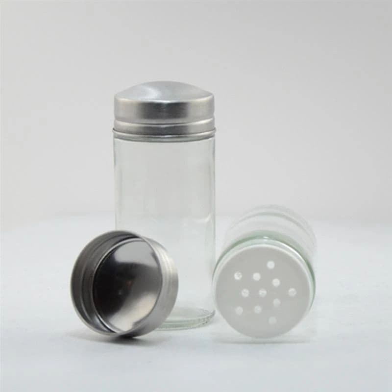 حامل توابل دوار 360 درجة مع 12 برطمان زجاجي