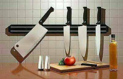 حامل السكاكين والمقصات والعدد المغناطيسي القوي