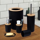 طقم حمام 6 قطع للحفاظ علي نظافة وترتيب وتنظيم الحمام بشكل شيك