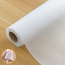 رول بطانة شفاف 3 متر وتربروف للأرفف والأدراج مانع للانزلاق قابل للقص والغسل