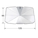 شماسة السيارة لتجنب حرارة الشمس والحفاظ على التابلوه من التشقاقات