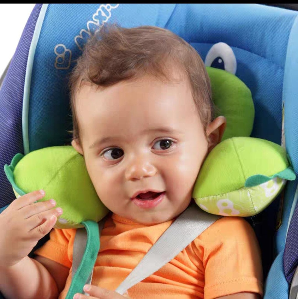 مسند حماية راس اطفال من الاصابات او الصدمات مرنة قابلة للتعديل