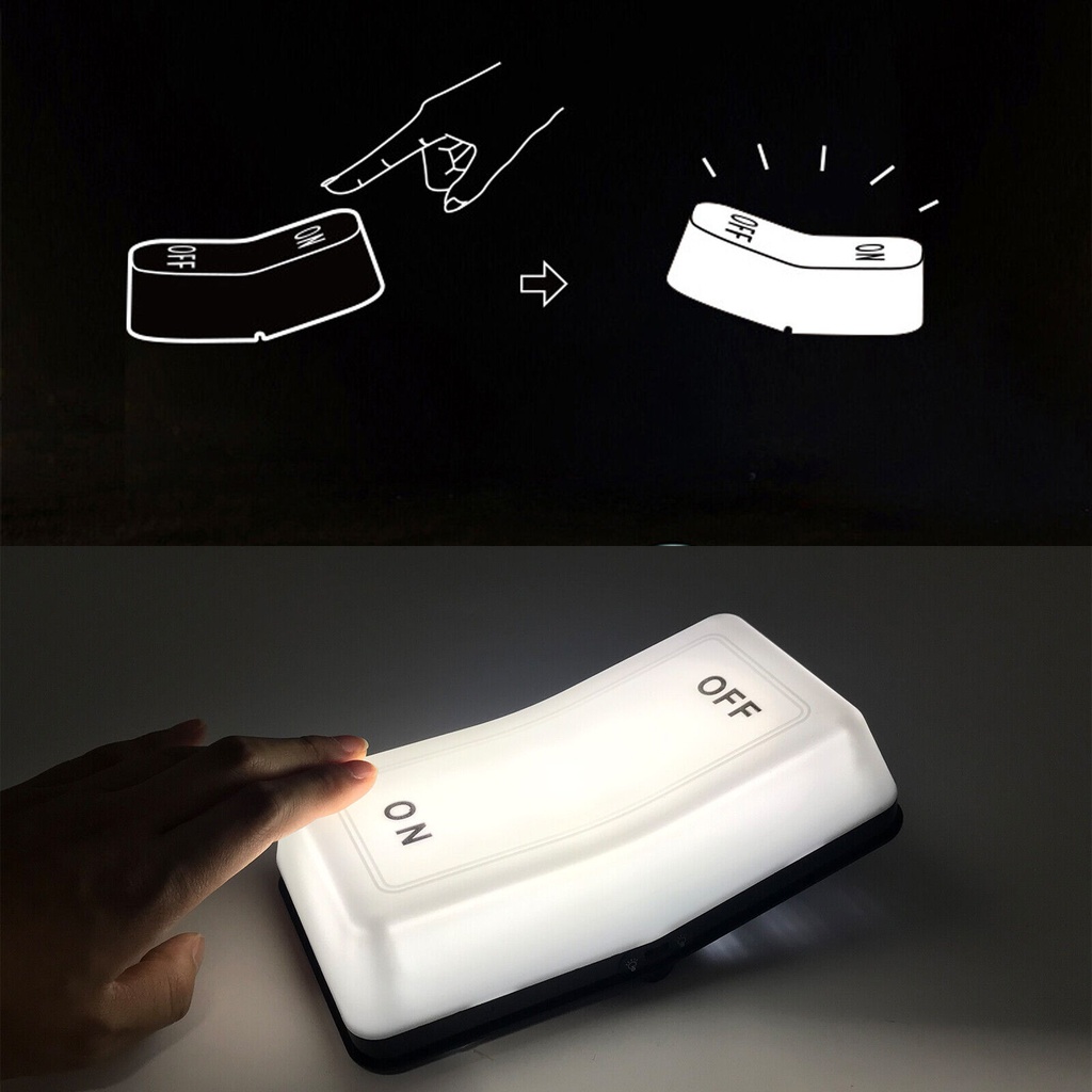 كشاف علي شكل مفتاح مع وضعين للضوء قابل للمس للفتح والغلق يعمل بالشحن باستخدام يو اس بي للسرير والمكتب