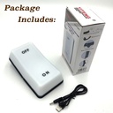 كشاف علي شكل مفتاح مع وضعين للضوء قابل للمس للفتح والغلق يعمل بالشحن باستخدام يو اس بي للسرير والمكتب