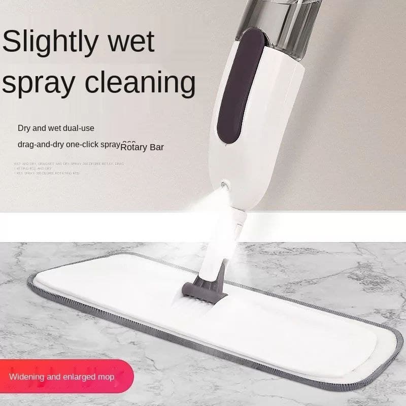 مساحة الأرضيات والباركيه ببخاخ مياه وأربع غيارات لتلميع سهل وسريع