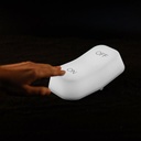 كشاف علي شكل مفتاح مع وضعين للضوء قابل للمس للفتح والغلق يعمل بالشحن باستخدام يو اس بي للسرير والمكتب