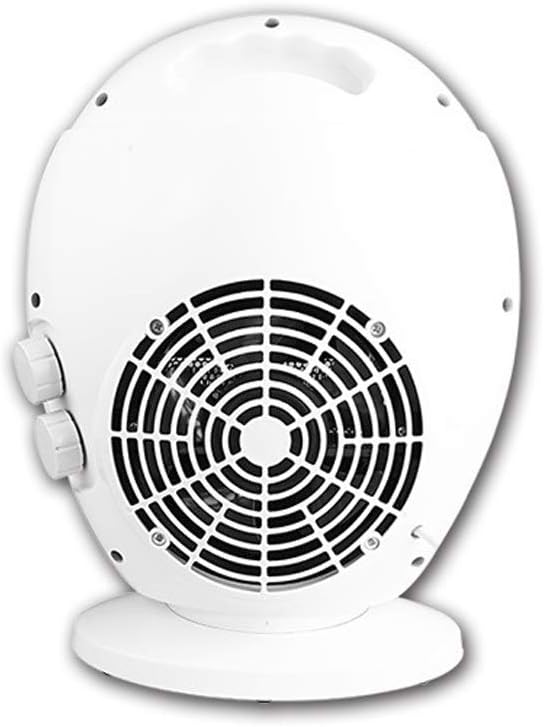 دفاية كهربائية دوارة للتسخين الفوري 1500 واط بمروحة ثلاثية الابعاد باضائة داخلية للمنزل والمكتب