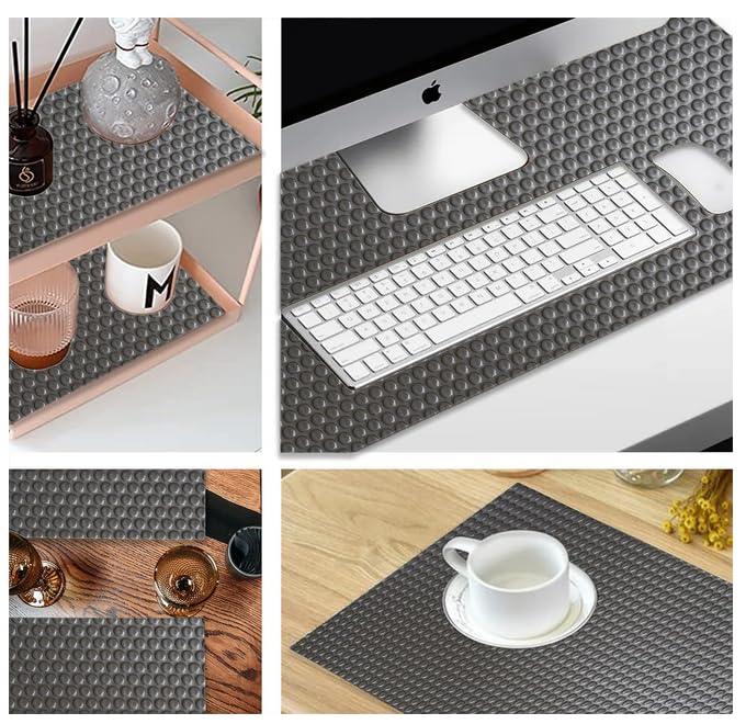 رول بطانة 10 متر مانع للانزلاق و قابل للغسيل للادراج و الدولايب و المطبخ و السفرة باللون الاسود