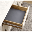 رول بطانة 10 متر مانع للانزلاق و قابل للغسيل للادراج و الدولايب و المطبخ و السفرة باللون الاسود