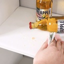 رول بطانة وتربروف مانع للأنزلاق 10 متر لأرفف وأدراج الدواليب والثلاجات قابل للقص والغسيل