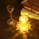 شمعة ليد مضيئة بدون لهب لتجديد ديكور المنزل وإضفاء اجواء رومانسية هادئة من الاكليريك ​