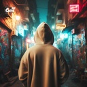 Playacho هودي اوفر سايز قطن باللون البيج