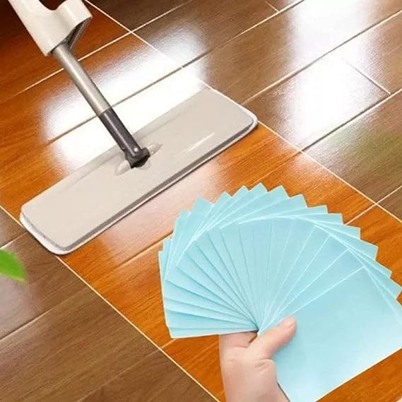 ورق تنظيف و تعطير  الارضيات 30 قطعة لتنظيف و تلميع البقع و الارضيات بجميع انواعها  