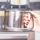 منخل دقيق يدوي 250 ملي بيد  ستانليس ستيل  بمعييار سهل الاستخدام