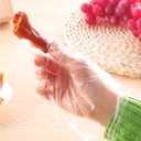 جونتي بلاستيك شفاف 100 قطعة استعمال مرة واحدة للاستحدامات المنزلية المتعددة