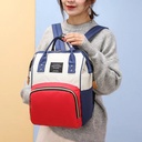 شنطة ظهر للامهات لحمل ادوات البيبي مقسمة بسعة كبيرة لحمل الملابس و الحفاضات والببرونة للسفر والخروج