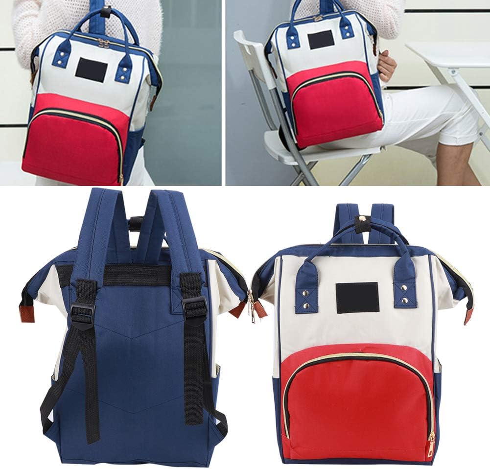 شنطة ظهر للامهات لحمل ادوات البيبي مقسمة بسعة كبيرة لحمل الملابس و الحفاضات والببرونة للسفر والخروج