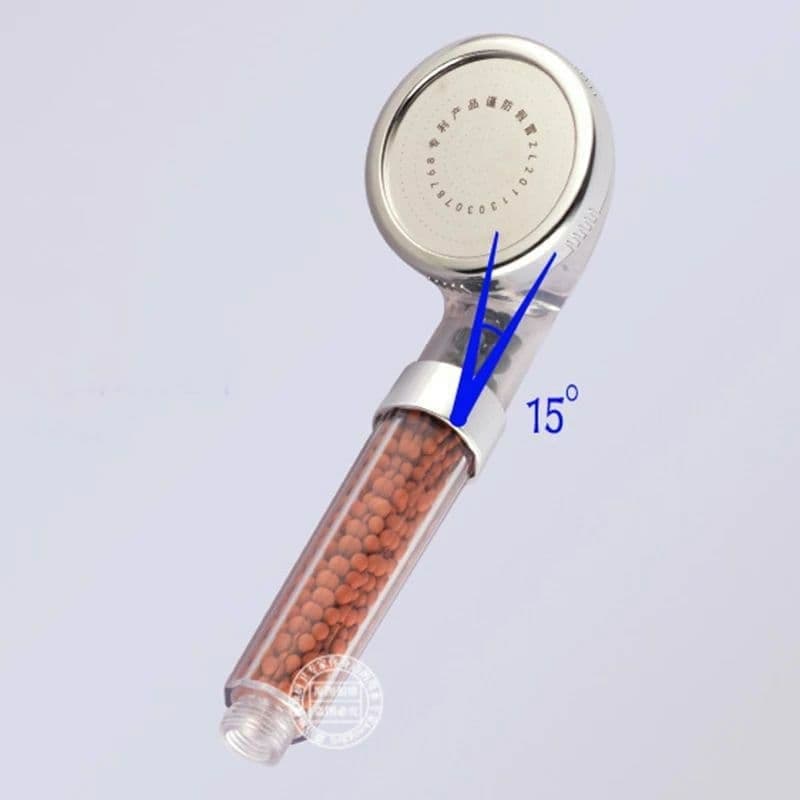 سماعة دش لضغط المياه الضعيفة وفلتر الحبيبات