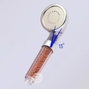 سماعة دش لضغط المياه الضعيفة وفلتر الحبيبات