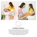 بوتي مبطنة لتدريب الأطفال علي استخدام التواليت مانعه للأنزلاق بيد تناسب جميع انواع الحمامات