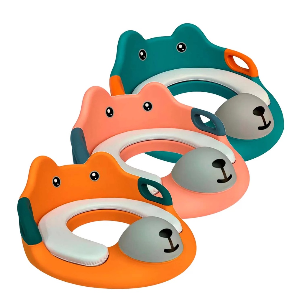 بوتي مبطنة لتدريب الأطفال علي استخدام التواليت مانعه للأنزلاق بيد تناسب جميع انواع الحمامات