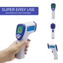 ترمومتر ديجيتال لقياس درجة الحرارة عن بعد بدون لمس ومنع انتقال العدوة بين الاشخاص للاطفال والكبار